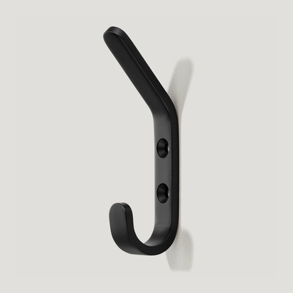 HOFFMAN 90mm Hook - Black - Single Hook