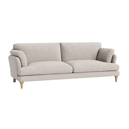Loaf | Smithy | Extra Large Sofa | Grey Chenille | Passing Cloud