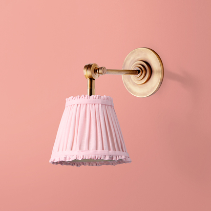 Elbow rechargeable wall fitting in antique brass