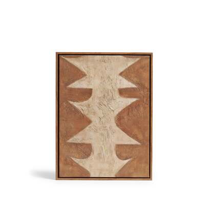 OKA | Abstrato Hand-Painted Wall Art - Set of Four - Multi | Wall Art