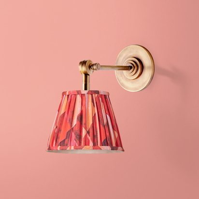 Elbow rechargeable wall fitting in antique brass