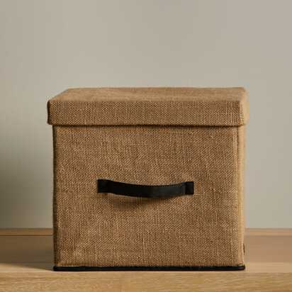 Cara Jute Storage Box - Small - Natural