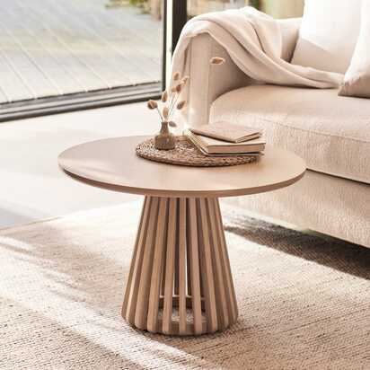 Willow Whitewash Coffee Table