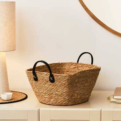 Shaldon Rectangular Basket - Natural