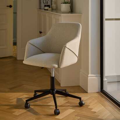 Freya Office Swivel Chair - Sand