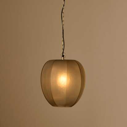 Bray 35cm Glass Pendant Light - Driftwood