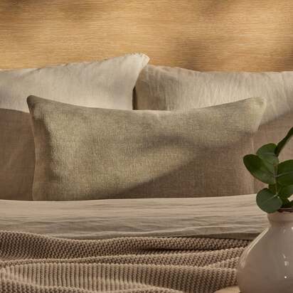 Yelden 35x55cm Scatter Cushion Cover - Mink Taupe