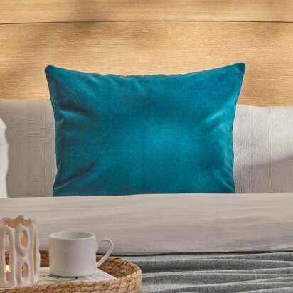Yelden 50x50cm Scatter Cushion Cover - Deep Teal Velvet