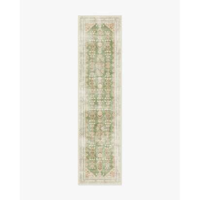 Pradera Olive & Sand Rug - 75 x 305 cm - All-In-One Rug