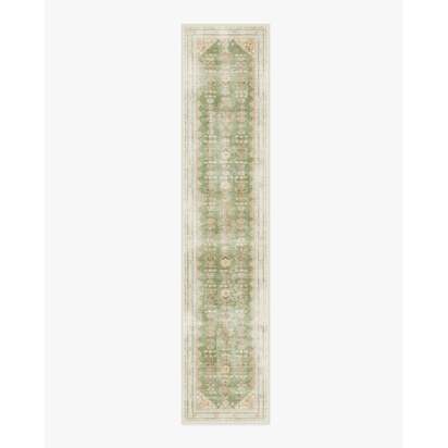 Pradera Olive & Sand Rug - 75 x 365 cm - All-In-One Rug