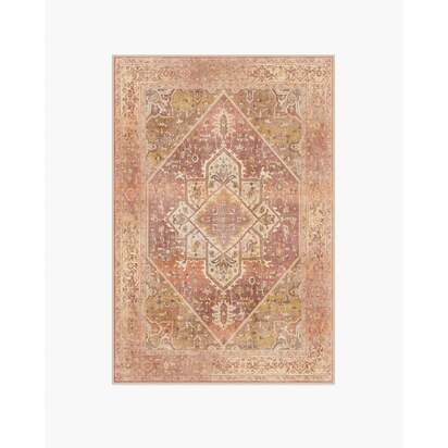 Santiago Coral & Gold Rug - 120 x 185 cm - All-In-One Rug