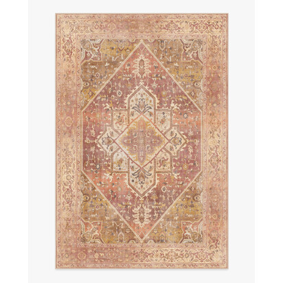 Santiago Coral & Gold Rug - 185 x 275 cm - All-In-One Rug