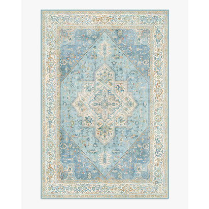 Santiago Blue & Cream Rug - 200 x 290 cm - All-In-One Rug