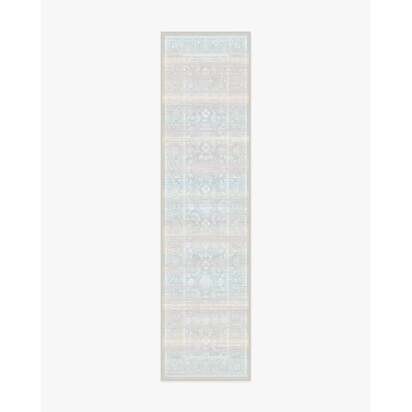 Ophelia Grey & Blue Rug - 75 x 305 cm - All-In-One Rug