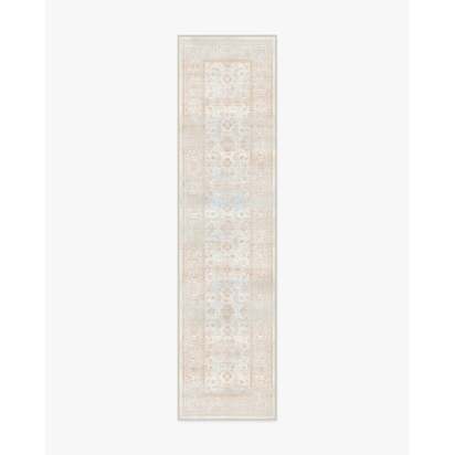 Ophelia Sand & Blue Rug - 75 x 305 cm - All-In-One Rug