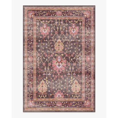 Serafina Coral & Burgundy Rug - 185 x 275 cm - All-In-One Rug