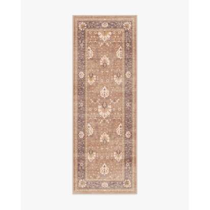 Serafina Taupe & Plum Rug - 75 x 215 cm - All-In-One Rug