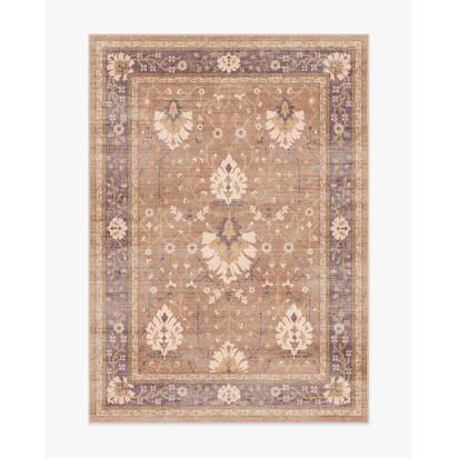 Serafina Taupe & Plum Rug - 150 x 215 cm - All-In-One Rug