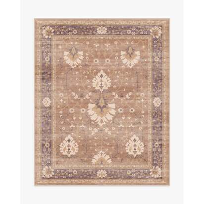 Serafina Taupe & Plum Rug - 245 x 305 cm - All-In-One Rug
