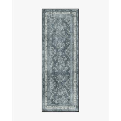 Maelyn Charcoal & Neutral Rug - 75 x 215 cm - All-In-One Rug