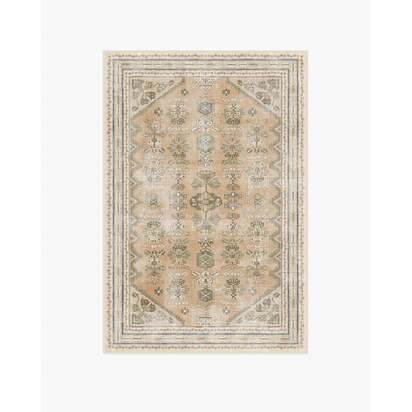 Pradera Sandstone Flatwoven Rug - 120 x 185 cm - Rug + Pad System