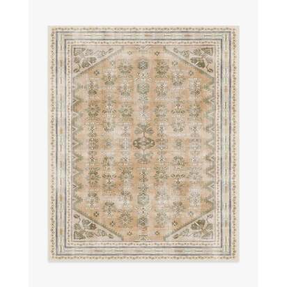 Pradera Sandstone Flatwoven Rug - 245 x 305 cm - Rug + Pad System