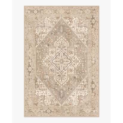 Santiago Grey & Hazel Flatwoven Rug - 200 x 290 cm - Rug + Pad System