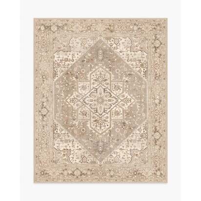 Santiago Grey & Hazel Flatwoven Rug - 245 x 305 cm - Rug + Pad System