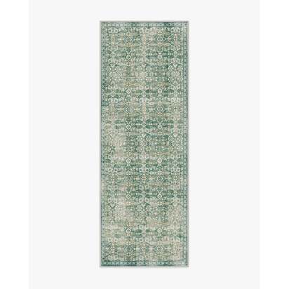 Sierra Sage Flatwoven Rug - 75 x 215 cm - Rug + Cushioned Pad System