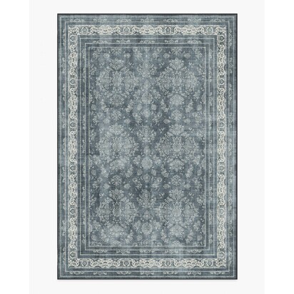 Maelyn Charcoal & Neutral Flatwoven Rug - 185 x 275 cm - Rug + Pad System
