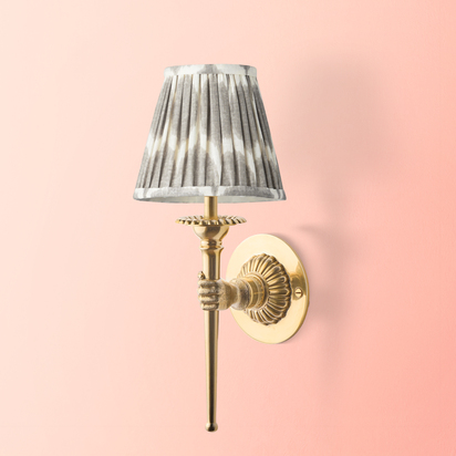 Brighton wall fitting in brass