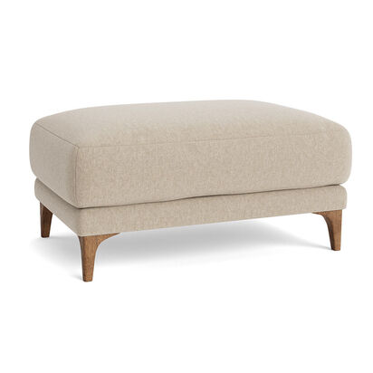 Loaf | Basecamp | Rectangle Footstool | Neutral Linen | Tea Dunk