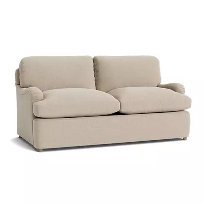 Loaf | Jonesy Sofa Bed | Medium Sofa Bed | Beige Linen | Tea Dunk