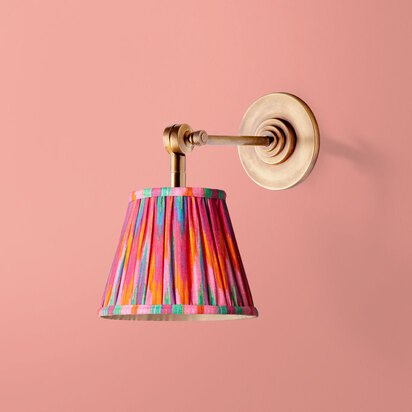 Elbow rechargeable wall fitting in antique brass