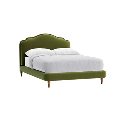 Loaf | Sugar Puff | Kingsize Bed | Green Velvet | Grass Clippings