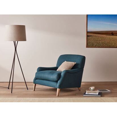 Loaf | Chin Chin | Accent Chair | Pink Velvet | Jam Sandwich