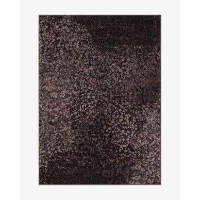 Terran Burgundy Flatwoven Rug by Architectural Digest - 245 Round cm - Rug + Cushioned Pad System