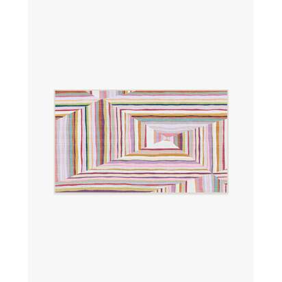 Riviera Multicolour Outdoor Rug - 90 x 150 cm - Rug + Pad System