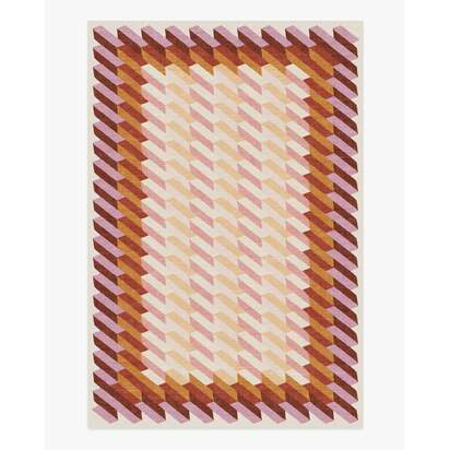 Echo Auburn Flatwoven Rug - 185 x 275 cm - Rug + Pad System
