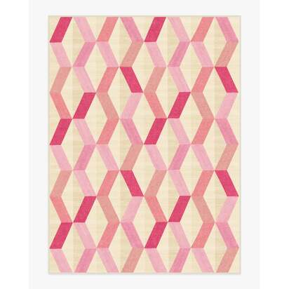 Kya Pink Flatwoven Rug - 275 x 365 cm - Rug + Pad System