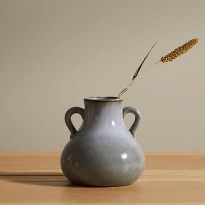 Ruthwell 16cm Ceramic Vase - Blue