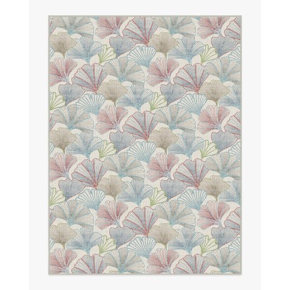 Deniz Blue & Red Flatwoven Rug - 275 x 365 cm - Rug + Pad System
