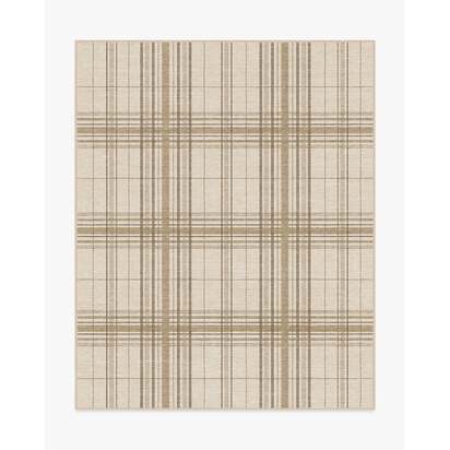 Beckett Neutral Flatwoven Rug - 245 x 305 cm - Rug + Pad System