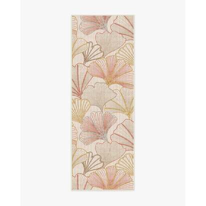 Deniz Natural Flatwoven Rug - 75 x 215 cm - Rug + Cushioned Pad System