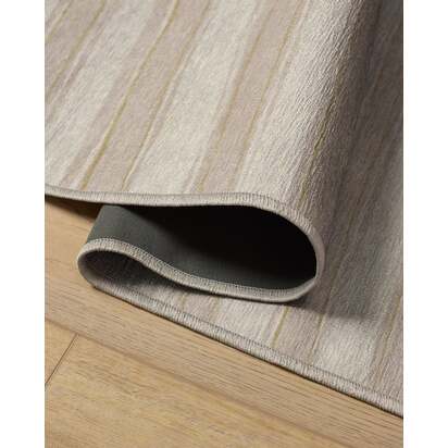 Marin Neutral Flatwoven Rug - 90 x 150 cm - Rug + Pad System