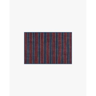 Marin Red Flatwoven Rug - 60 x 90 cm - Rug + Pad System