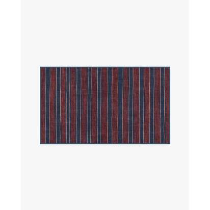 Marin Red Flatwoven Rug - 90 x 150 cm - Rug + Pad System