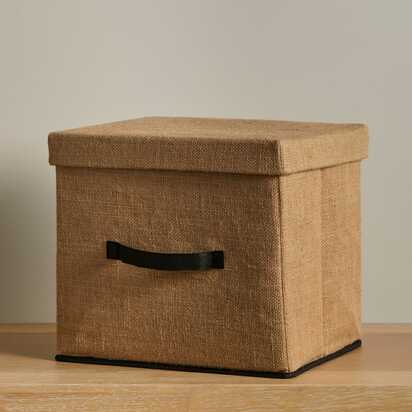Cara Jute Storage Box - Small - Natural