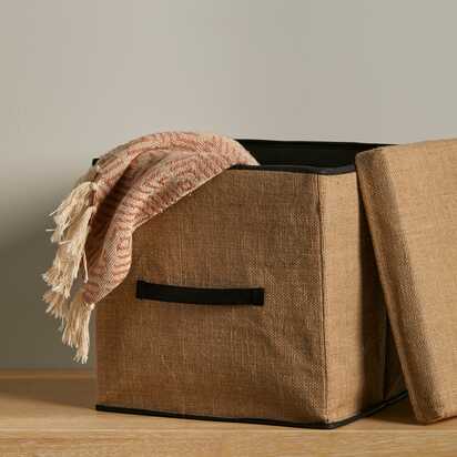 Cara Jute Storage Box - Large - Natural