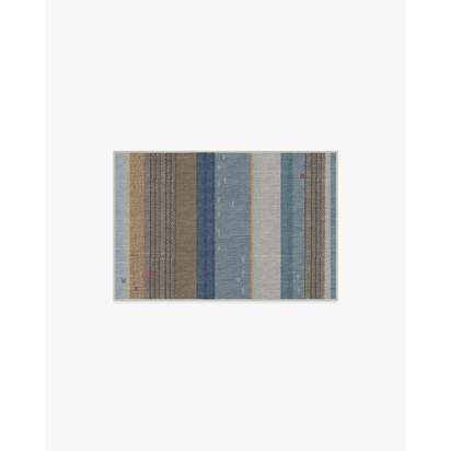 Dover Slate Blue & Natural Rug - 60 x 90 cm - All-In-One Rug
